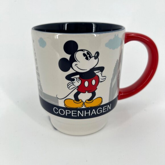 Disney‎ Copenhagen Denmark Coffee Mug Mickey Mouse - Picture 1 of 6